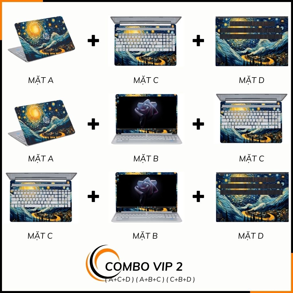 Dán skin laptop asus, dell , acer, hp, msi chính hãng ORAFOL nhập khẩu ĐỨC - SKIN 3M - LAPTOP - TRANH PHONG CẢNH - SKN B04 phụ kiện điện thoại huỳnh tân store