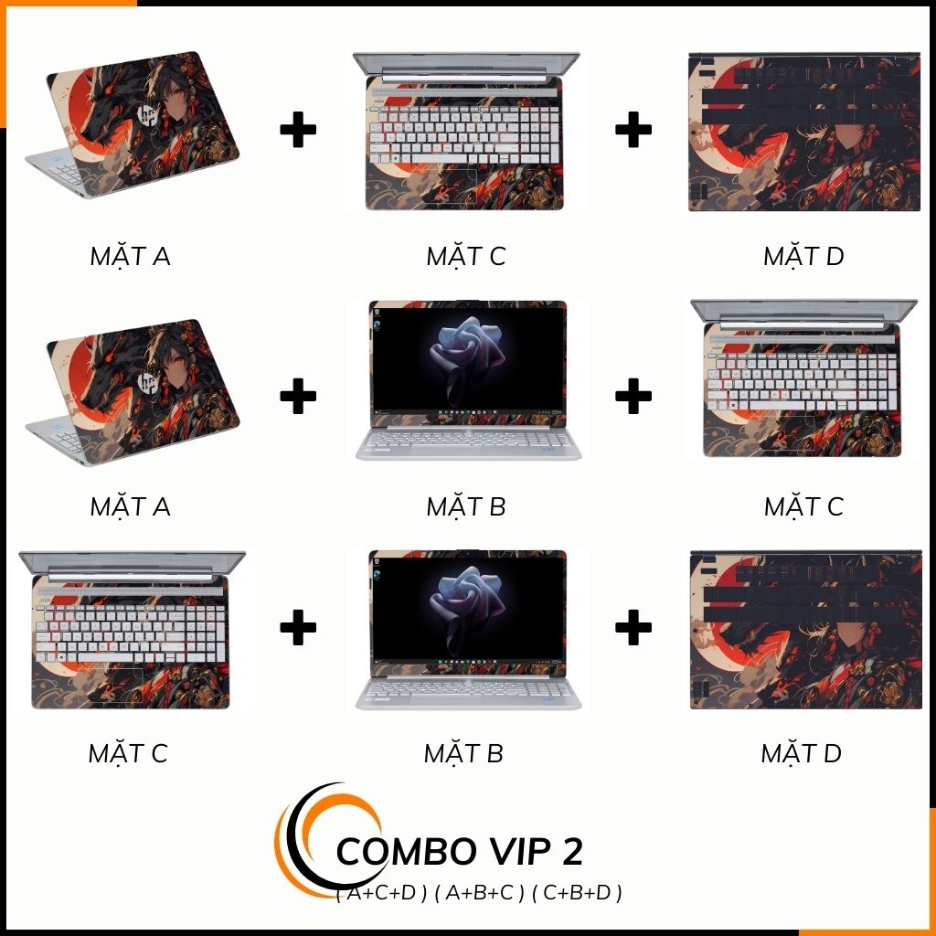 Dán skin laptop asus, dell , acer, hp, msi chính hãng ORAFOL nhập khẩu ĐỨC - SKIN 3M - LAPTOP - ANIME - SKN C07 phụ kiện điện thoại huỳnh tân store