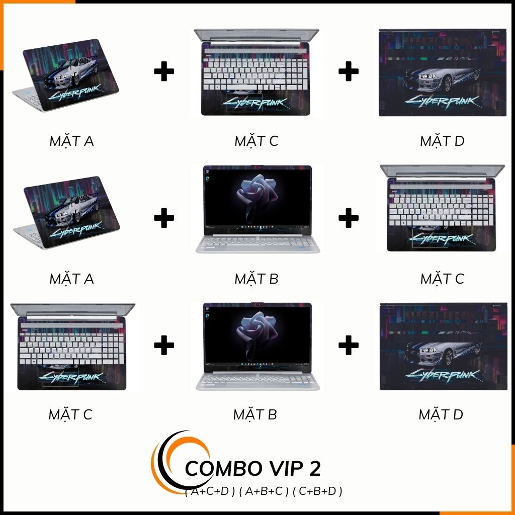 Dán skin laptop asus, dell , acer, hp, msi chính hãng ORAFOL nhập khẩu ĐỨC - SKIN 3M - LAPTOP - MOTOBIKE - CAR - SKN A08 phụ kiện điện thoại huỳnh tân store