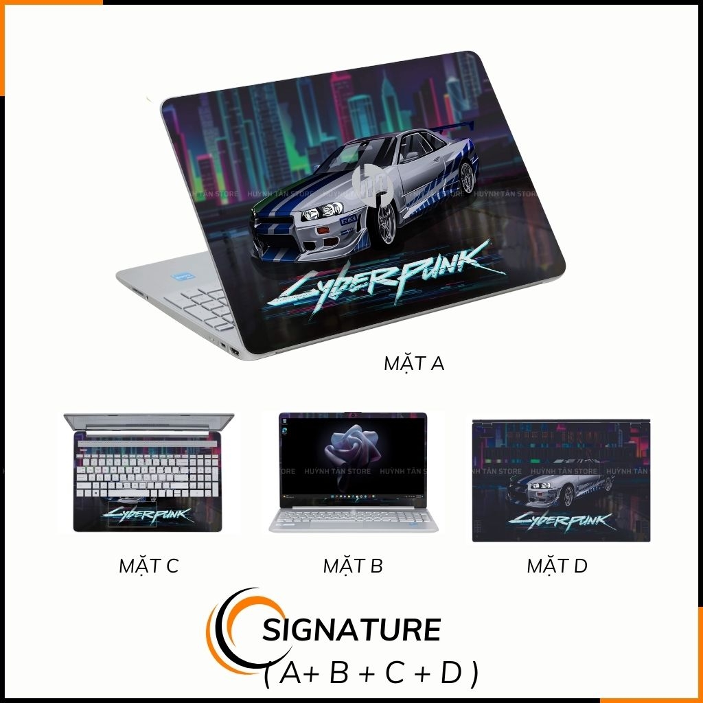 Dán skin laptop asus, dell , acer, hp, msi chính hãng ORAFOL nhập khẩu ĐỨC - SKIN 3M - LAPTOP - MOTOBIKE - CAR - SKN A08 phụ kiện điện thoại huỳnh tân store