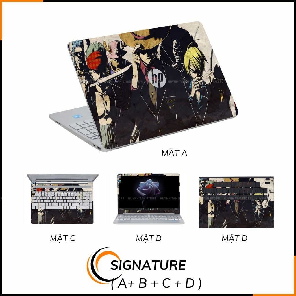Dán skin laptop asus, dell , acer, hp, msi chính hãng ORAFOL nhập khẩu ĐỨC - SKIN 3M - LAPTOP - ANIME - SKN C02 phụ kiện điện thoại huỳnh tân store