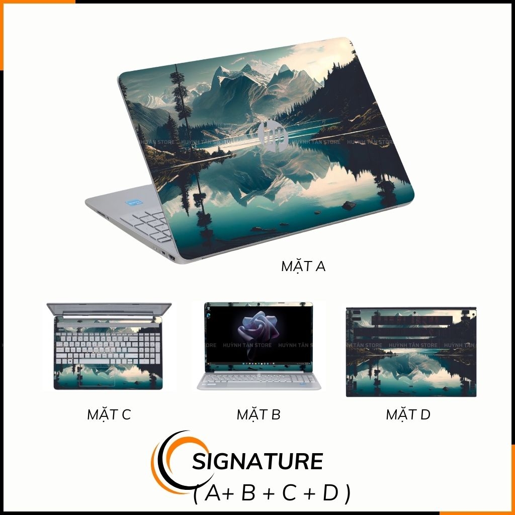 Dán skin laptop asus, dell , acer, hp, msi chính hãng ORAFOL nhập khẩu ĐỨC - SKIN 3M - LAPTOP - TRANH PHONG CẢNH - SKN B06 phụ kiện điện thoại huỳnh tân store