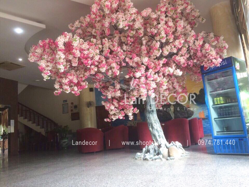 Hoa Anh Đào Giả Cỡ Lớn - Cl008 Tổng Kho Sỉ Cây Giả Trang Trí Lan Decor -  Giá Từ Nhà Sản Xuất
