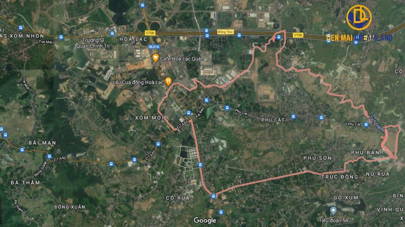 đất nền hòa lạc