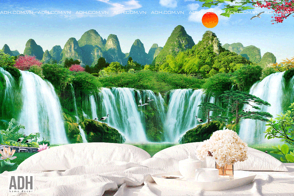 Tranh dán tường Sơn Thủy ADH200226-75