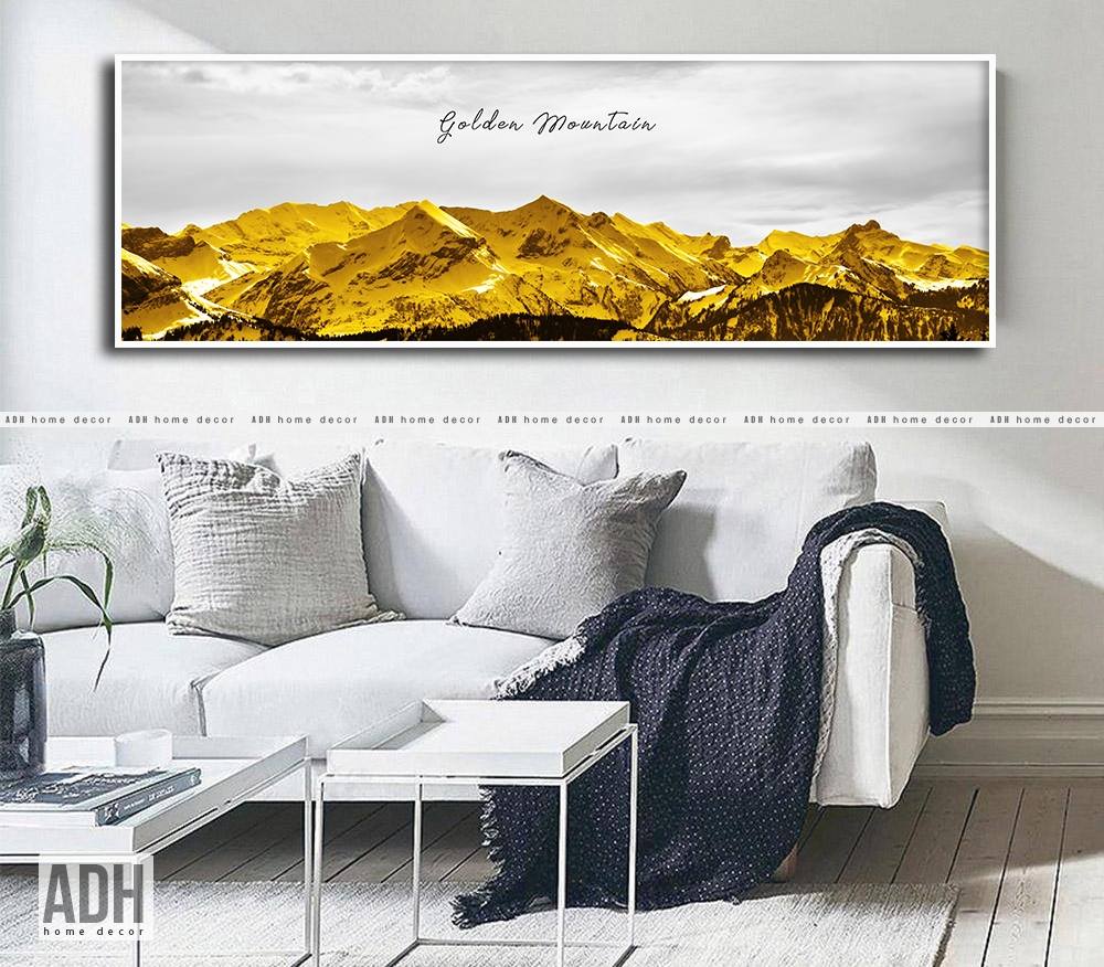File Hình Gốc Tranh ngọn núi vàng ADH-ART DREAM HOUSE