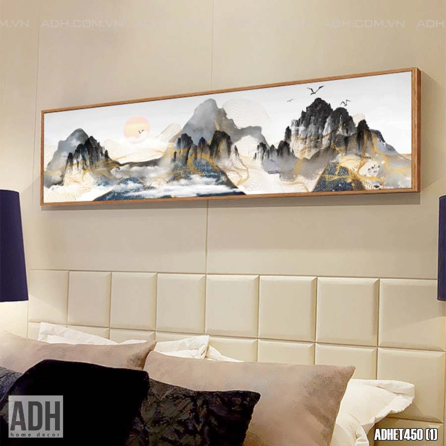 Tranh Treo Tường Phong Cảnh Núi Non Hùng Vĩ ADHET450