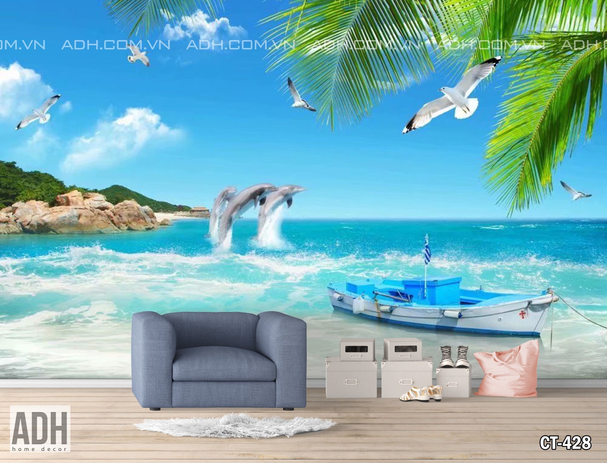 Tranh phong cảnh biển 3D: Biết đâu hôm nay bạn chỉ cần một bức tranh phong cảnh biển 3D để trang trí cho không gian sống thêm sinh động và lung linh. Với phong cách nghệ thuật hiện đại cùng một khung cảnh biển rộng lớn, tranh sẽ mang đến sự trải nghiệm tuyệt vời cho những người yêu thích mô hình 3D.