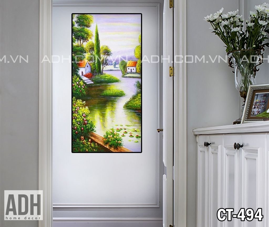 Tranh Treo Tường Phong Cảnh CT-491 ADH-ART DREAM HOUSE