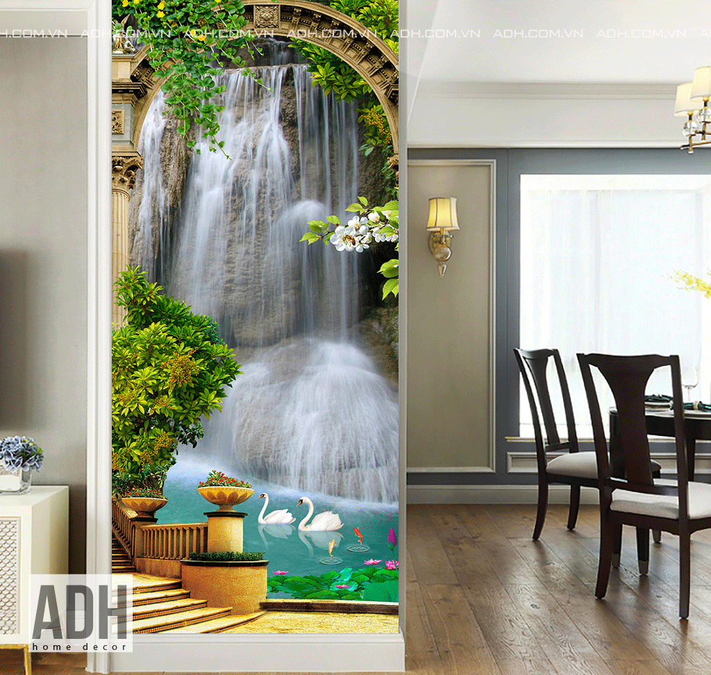 Tranh dán tường Sơn Thủy ADH200226-31
