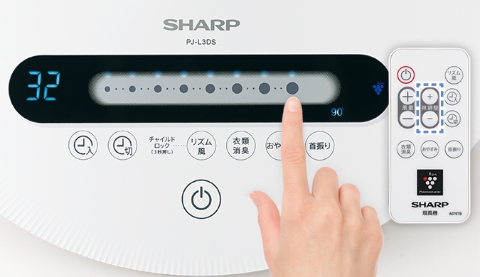 Quạt Điện SHARP PD-L3DS-W