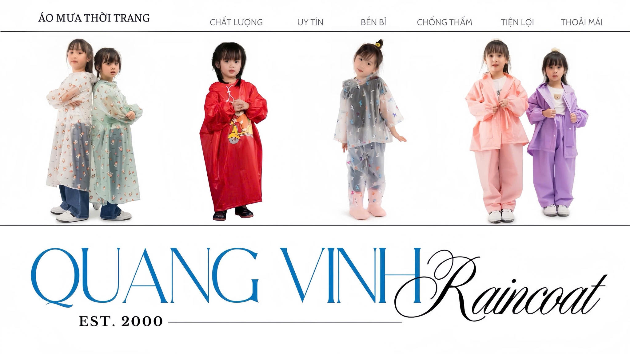 ÁO MƯA TRẺ EM