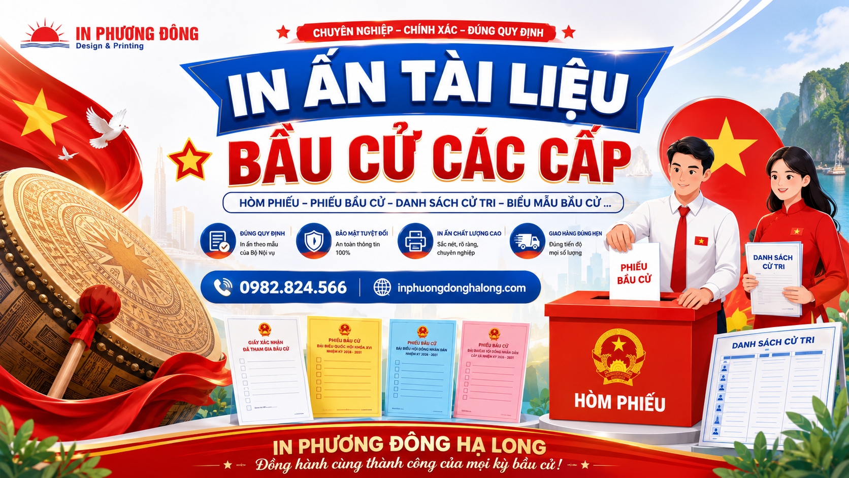 in tài liệu bầu cử Hạ Long, in ấn tài liệu bầu cử các cấp, in phiếu bầu cử tại Quảng Ninh, in danh sách cử tri Hạ Long, in hòm phiếu bầu cử, in phiếu bầu cử giá rẻ, cơ sở in tài liệu bầu cử, in tài liệu phục vụ bầu cử, in tài liệu hành chính bầu cử, in ấn bầu cử chuyên nghiệp, địa chỉ in tài liệu bầu cử tại Hạ Long, công ty in ấn Hạ Long, xưởng in tài liệu bầu cử Quảng Ninh, in nhanh tài liệu bầu cử Hạ Long, dịch vụ in bầu cử tại Quảng Ninh, nơi in phiếu bầu cử uy tín tại Hạ Long, dịch vụ in danh sách cử tri số lượng lớn, in tài liệu bầu cử lấy nhanh tại Quảng Ninh, in hòm phiếu và phiếu bầu cử trọn gói, in tài liệu phục vụ bầu cử giá tốt Hạ Long
