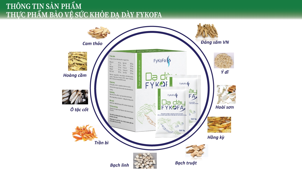 Sản phẩm dạ dày FYKOFA