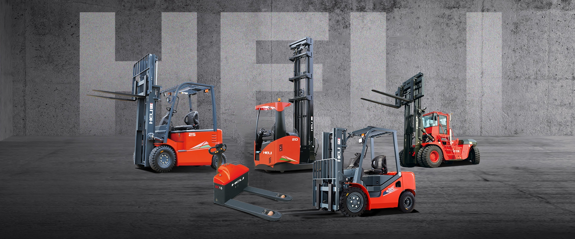 Các sản phẩm xe nâng Heli