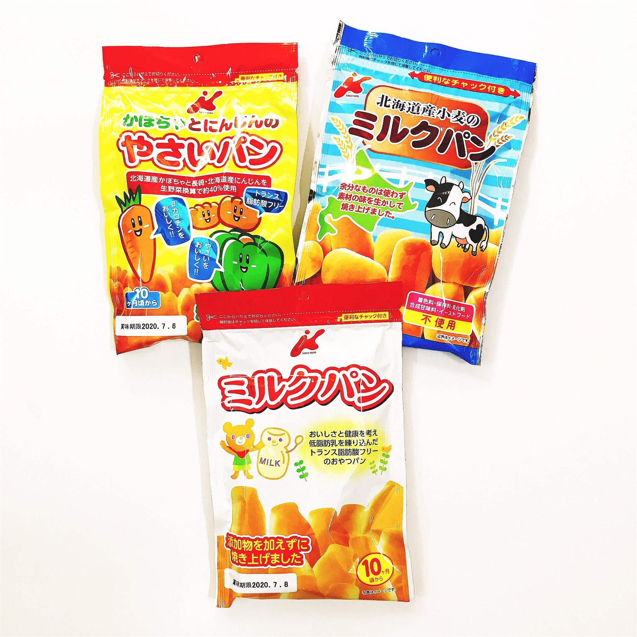 Bánh mì cho bé ăn dặm NK Canet Nhật gói 45g cho bé 10M+ Bánh mì cho bé ăn dặm NK Canet Nhật gói 45g cho bé 10M+