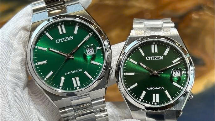 Citizen Tsuyosa Green NJ0200-50X 37mm  NJ0150-81X 40mm