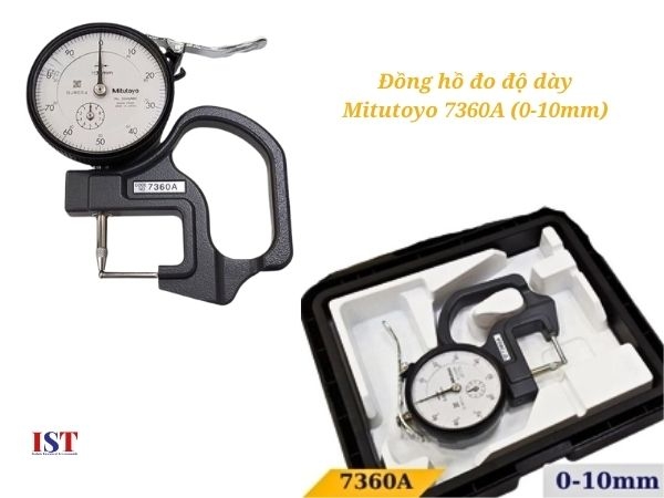 Đồng hồ đo độ dày Mitutoyo được phân phối bởi IST
