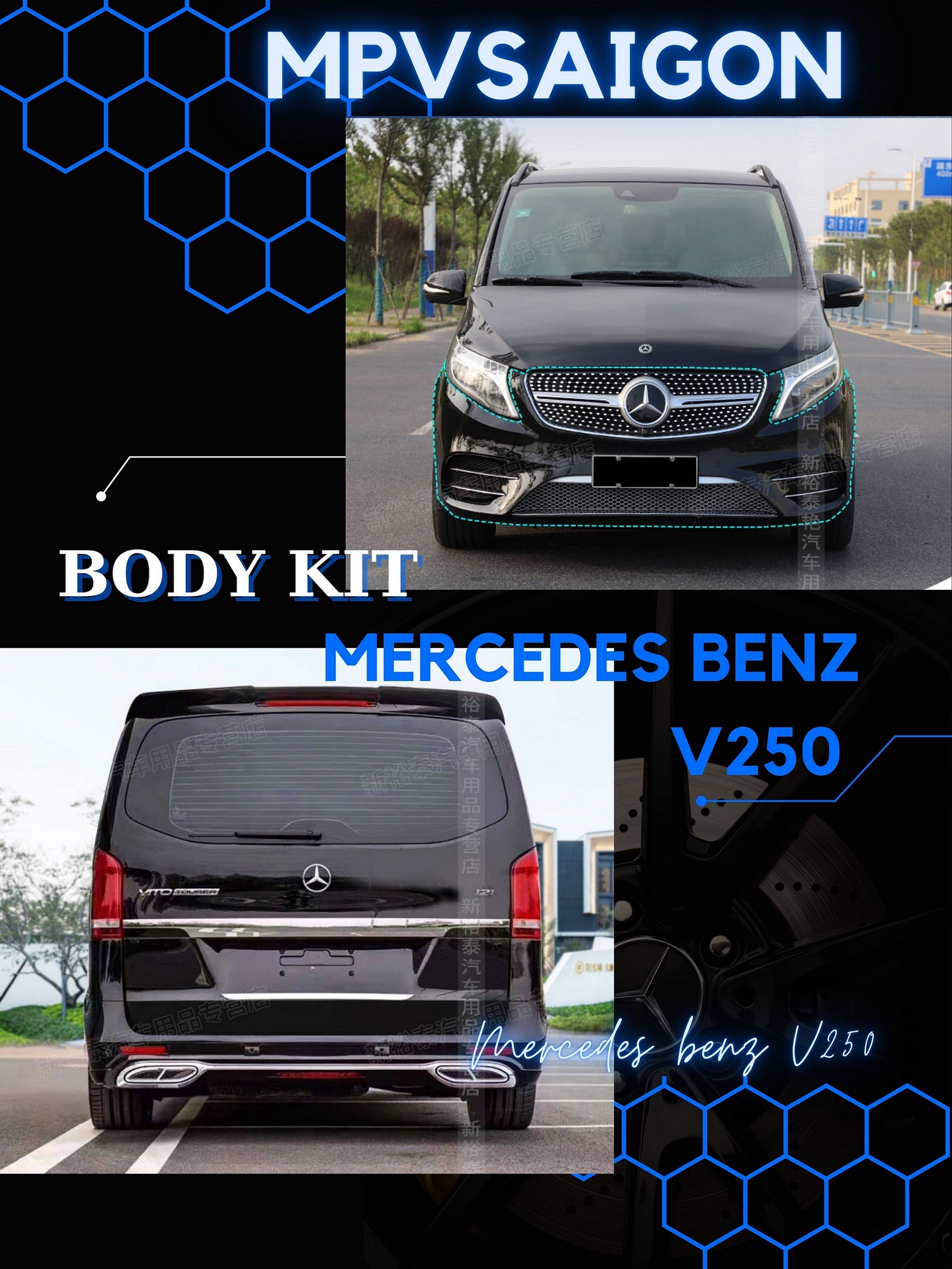 Body kit Mercedes Benz V250