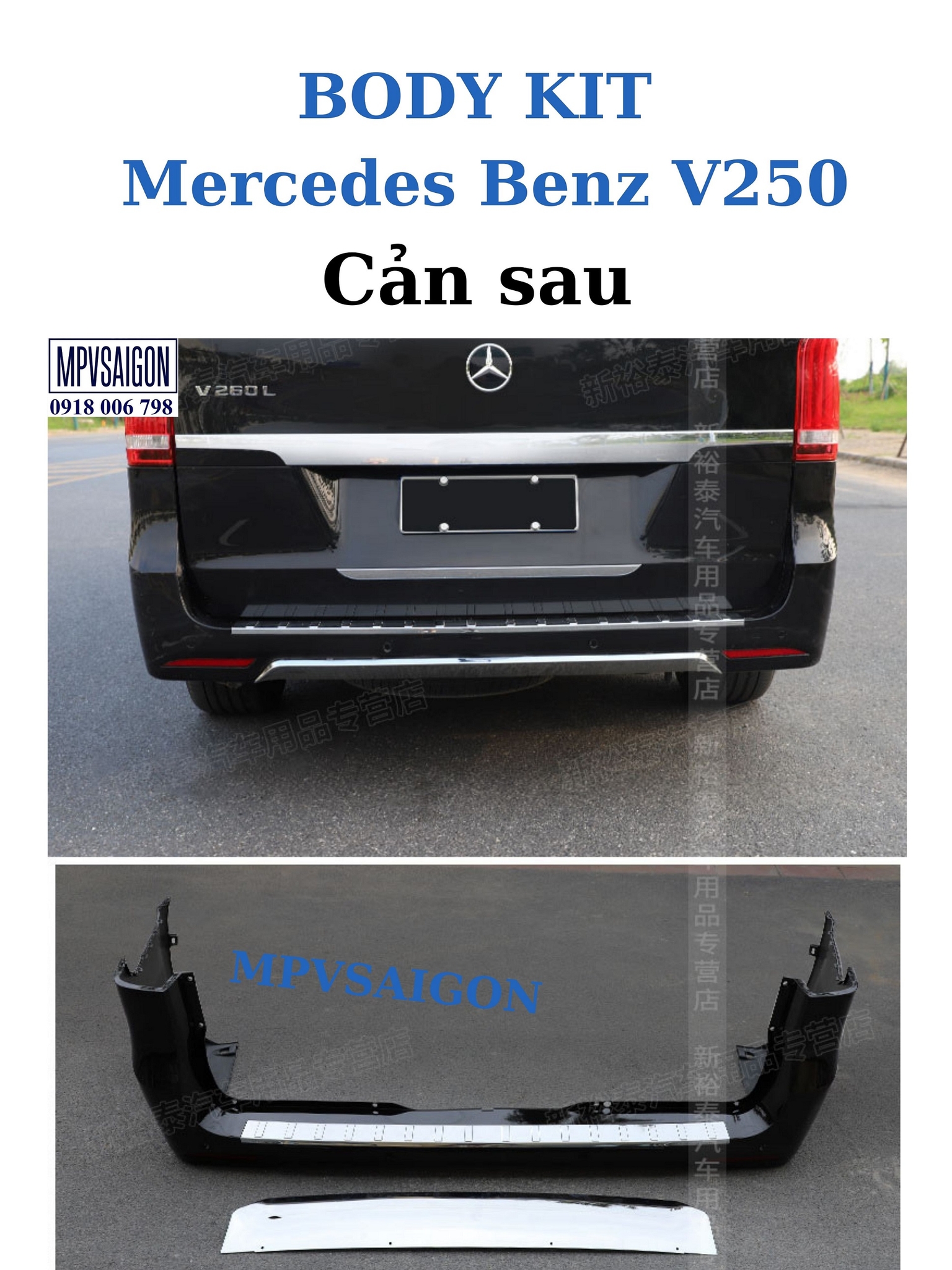 Body kit Mercedes Benz V250