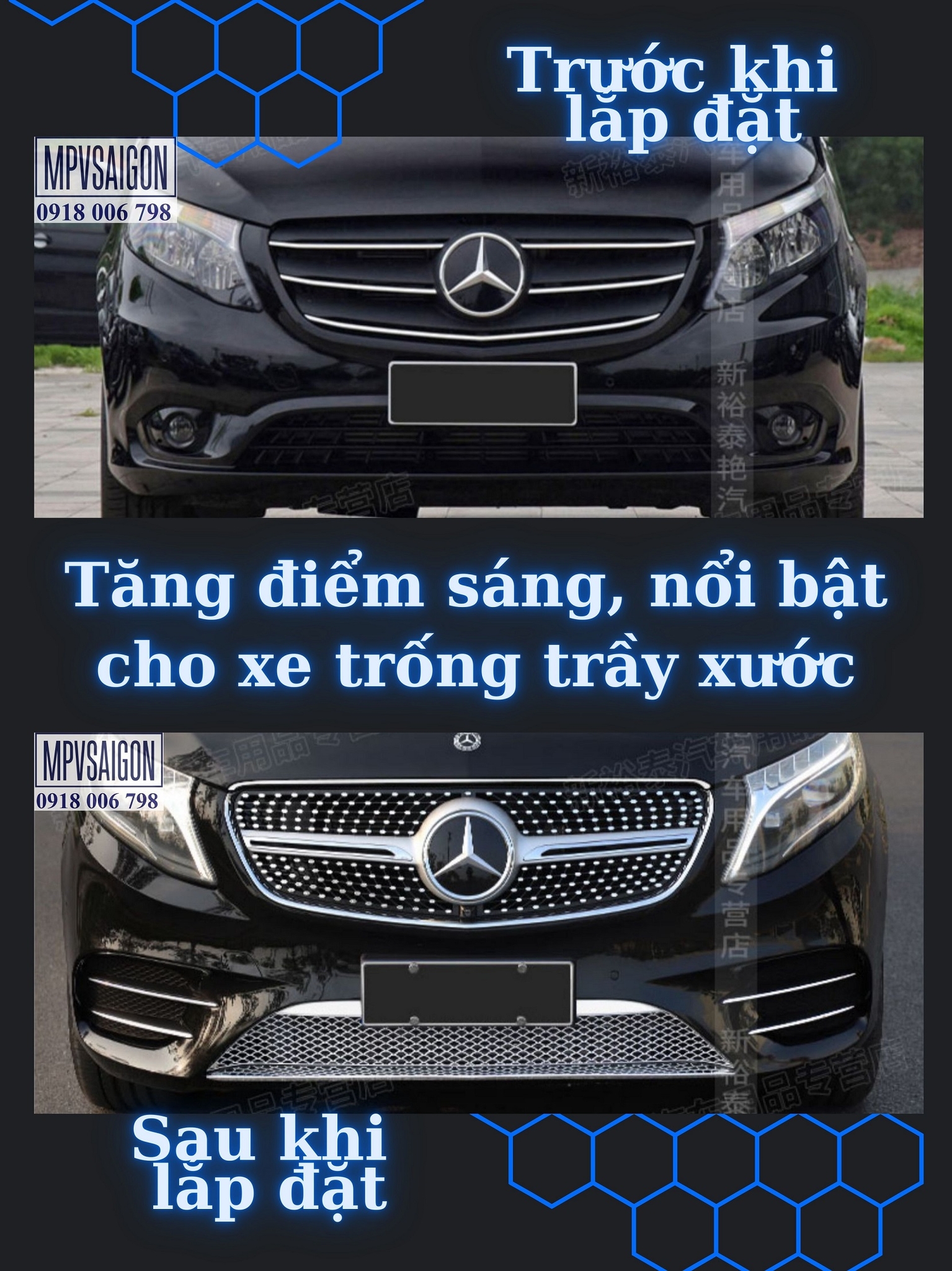 Body kit Mercedes Benz V250