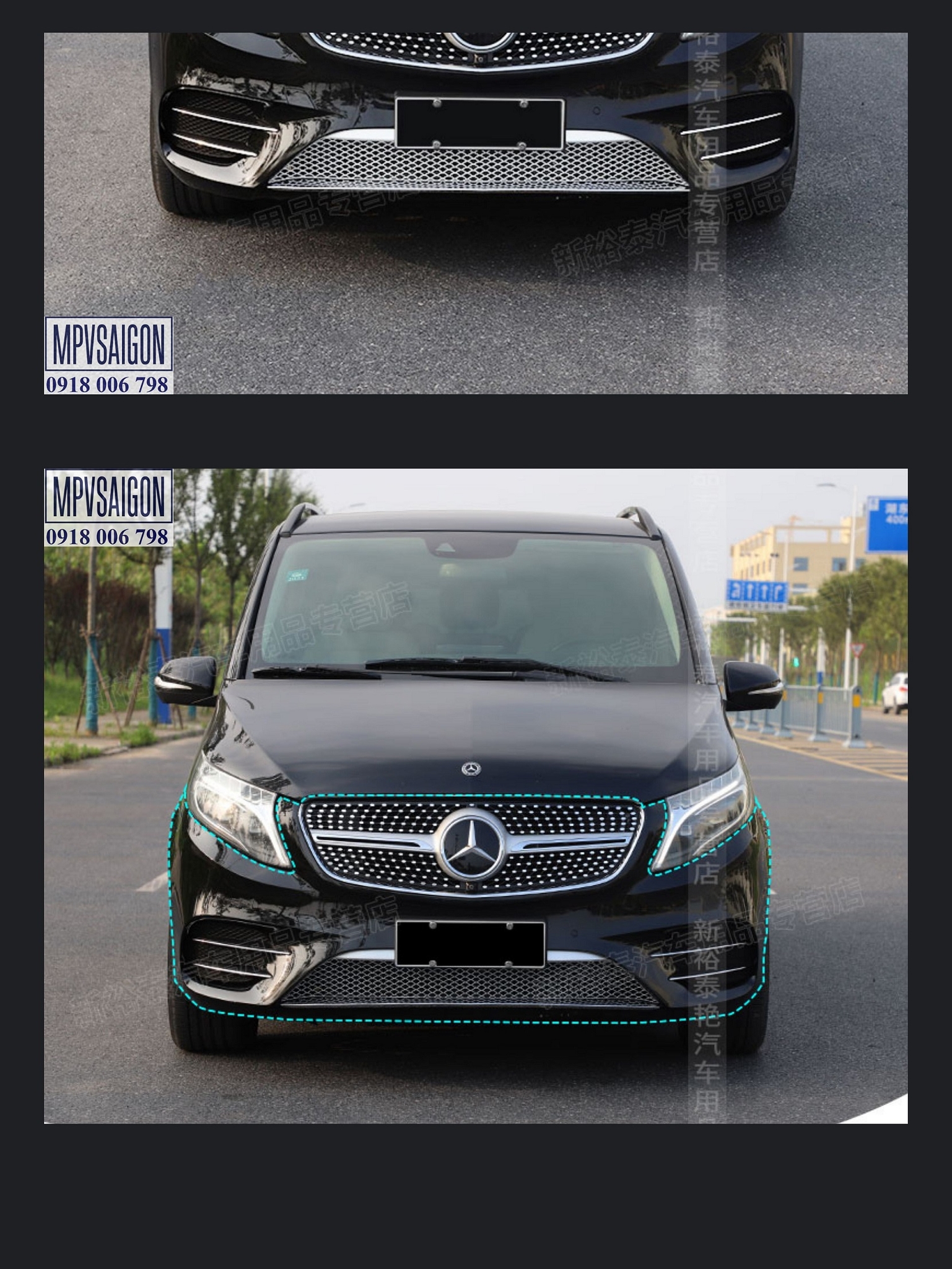 Body kit Mercedes Benz V250