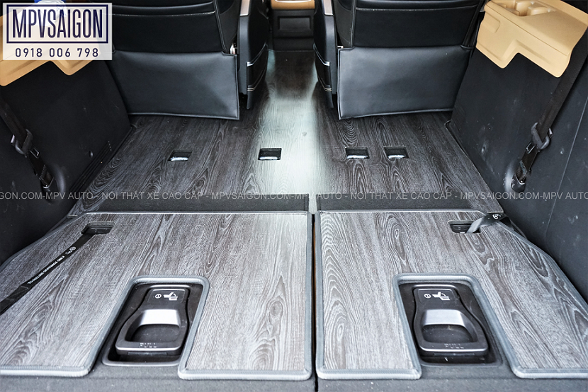 NÂNG CẤP GHẾ LIMOUSINE NHẬP KHẨU VÀ SÀN VÂN GỖ CHO CARNIVAL