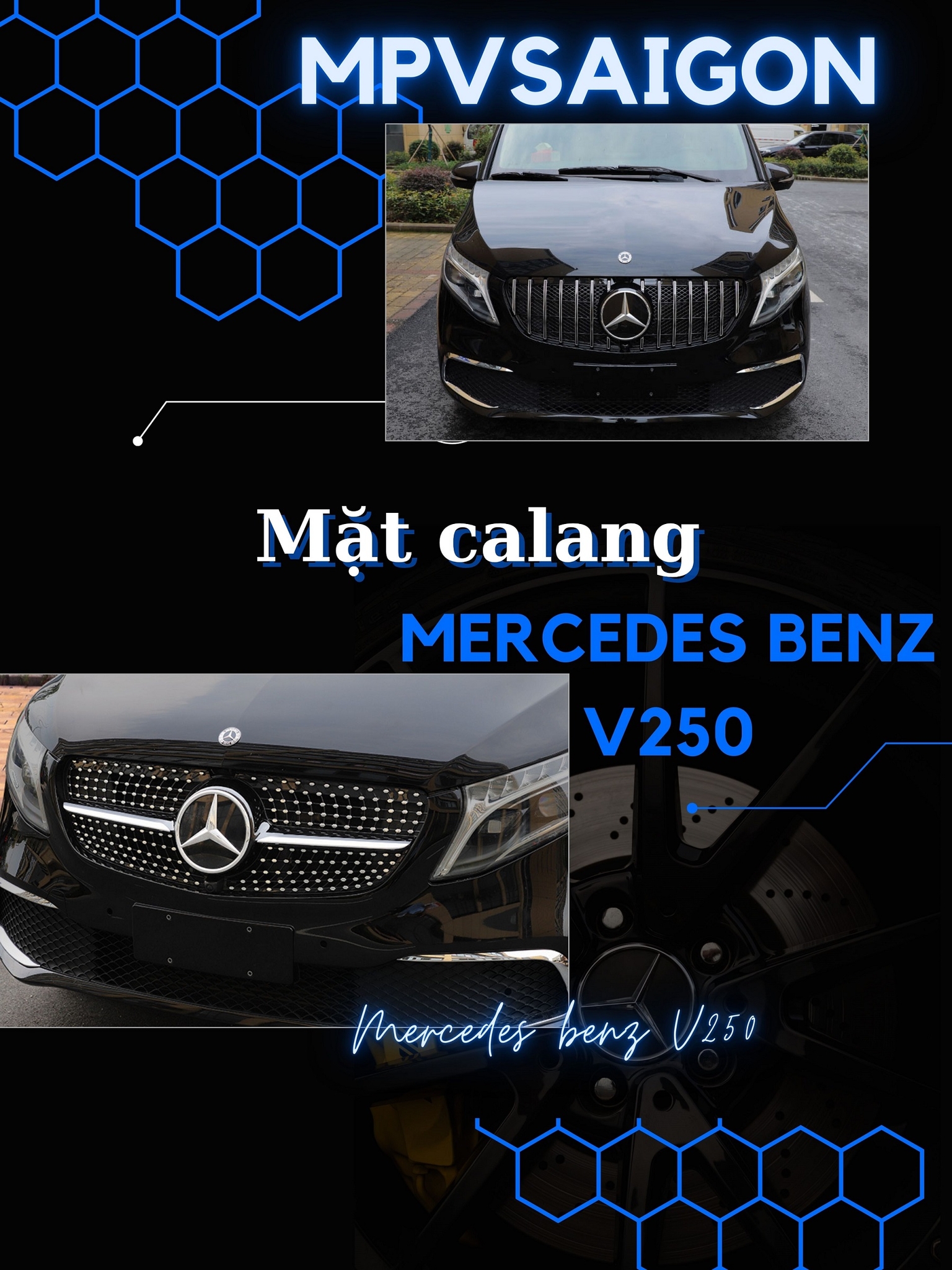 MẶT CALANG Mercedes Benz V250