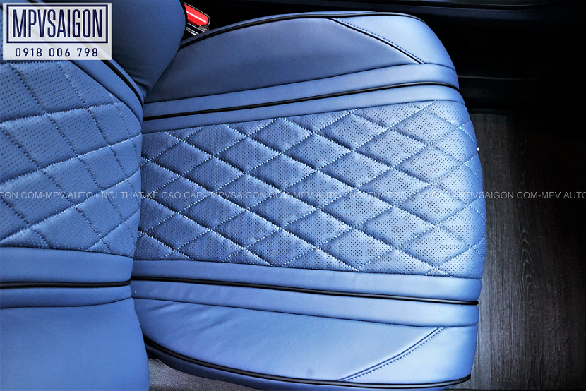 Nâng cấp ghế Maybach và thay da nội thất mới cho CARNIVAL