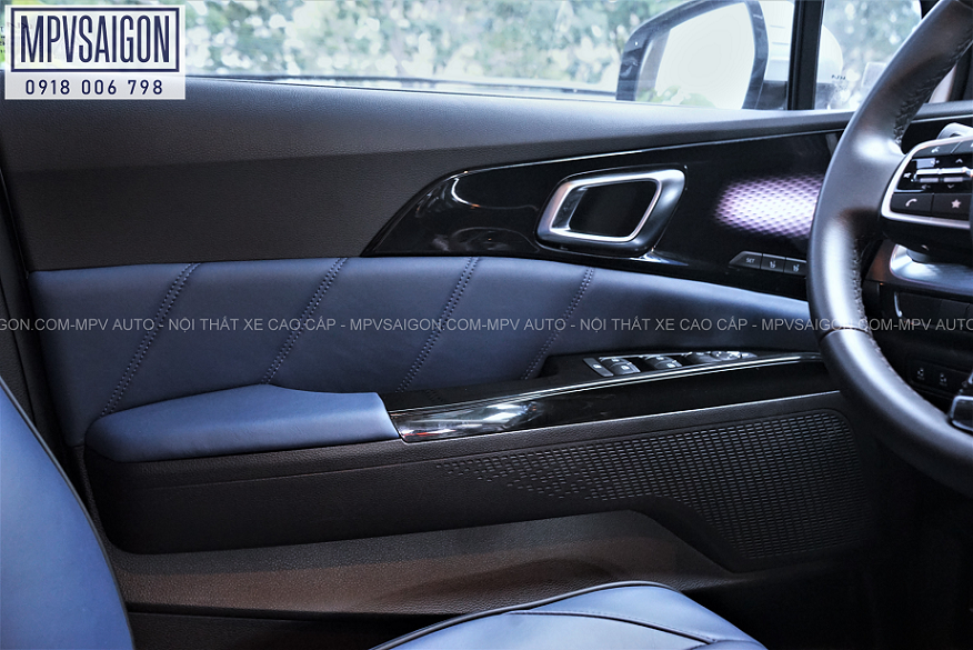 Nâng cấp ghế Maybach và thay da nội thất mới cho CARNIVAL
