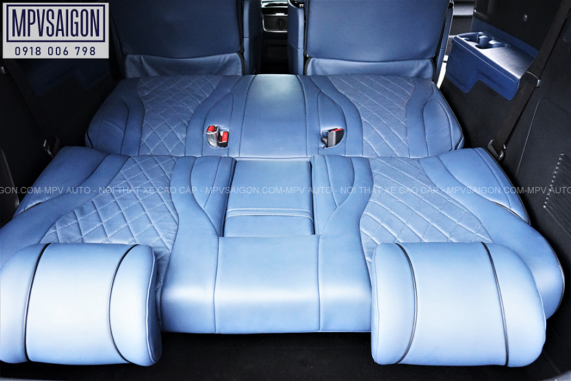 Nâng cấp ghế Maybach và thay da nội thất mới cho CARNIVAL