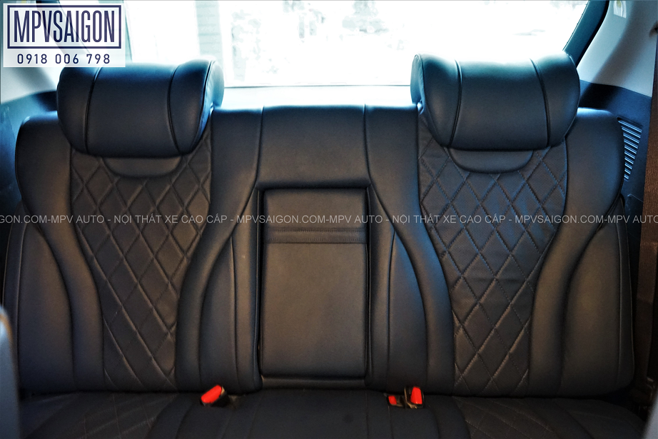Nâng cấp ghế Maybach và thay da nội thất mới cho CARNIVAL