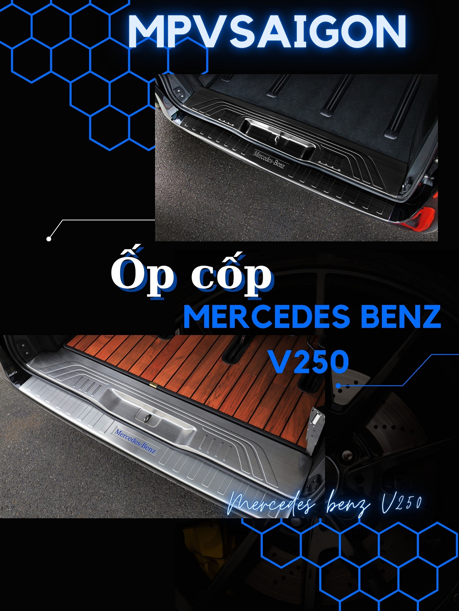 Ốp Cốp dành riêng cho Mercedes V250