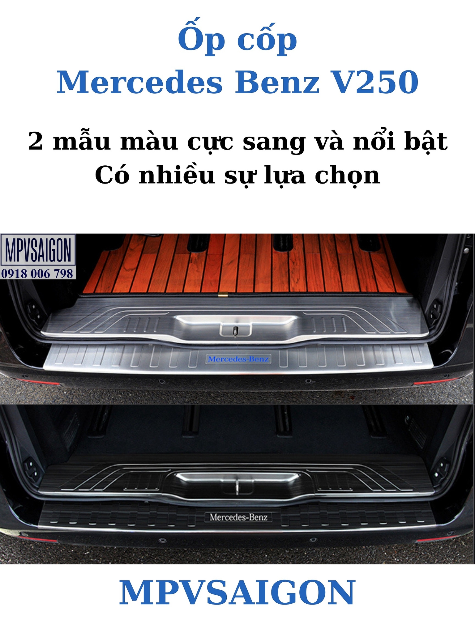 Ốp Cốp dành riêng cho Mercedes V250