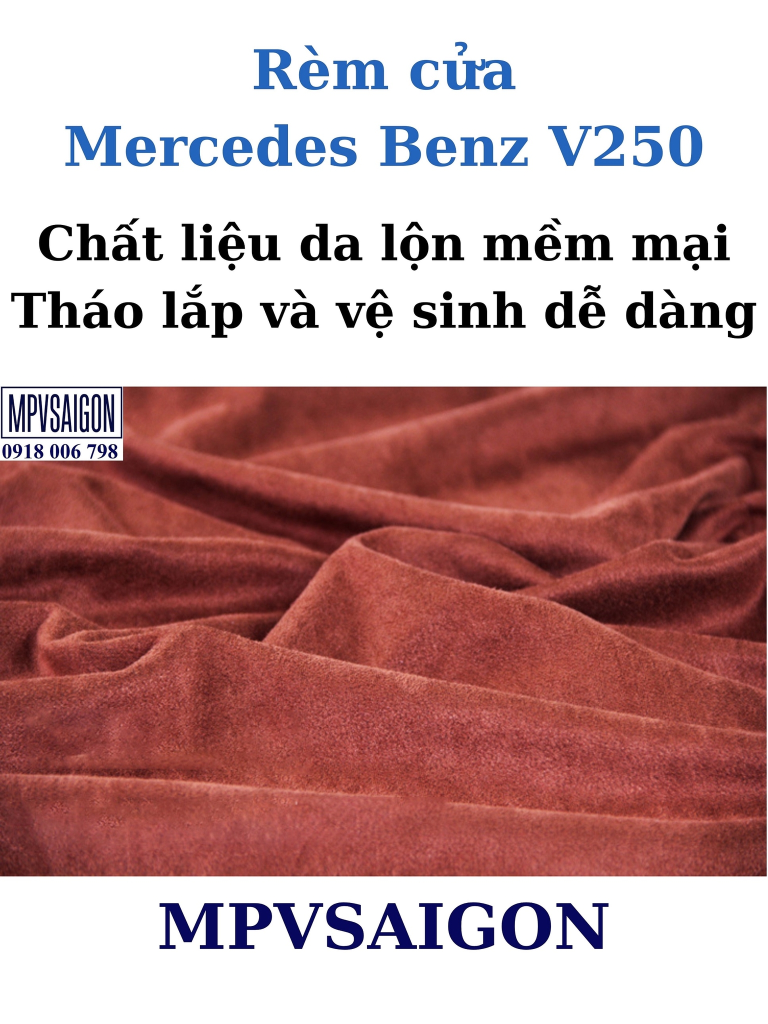 Rèm cửa Mercedes Benz V250