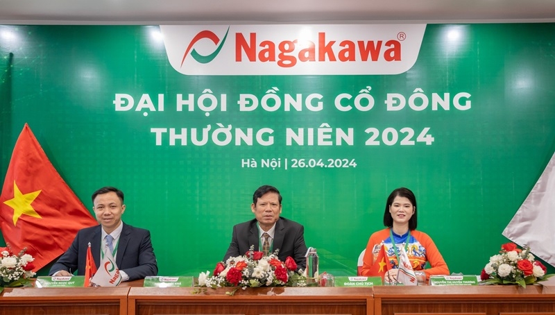 TẬP ĐOÀN NAGAKAWA TỔ CHỨC THÀNH CÔNG ĐẠI HỘI ĐỒNG CỔ ĐÔNG THƯỜNG NIÊN 2024