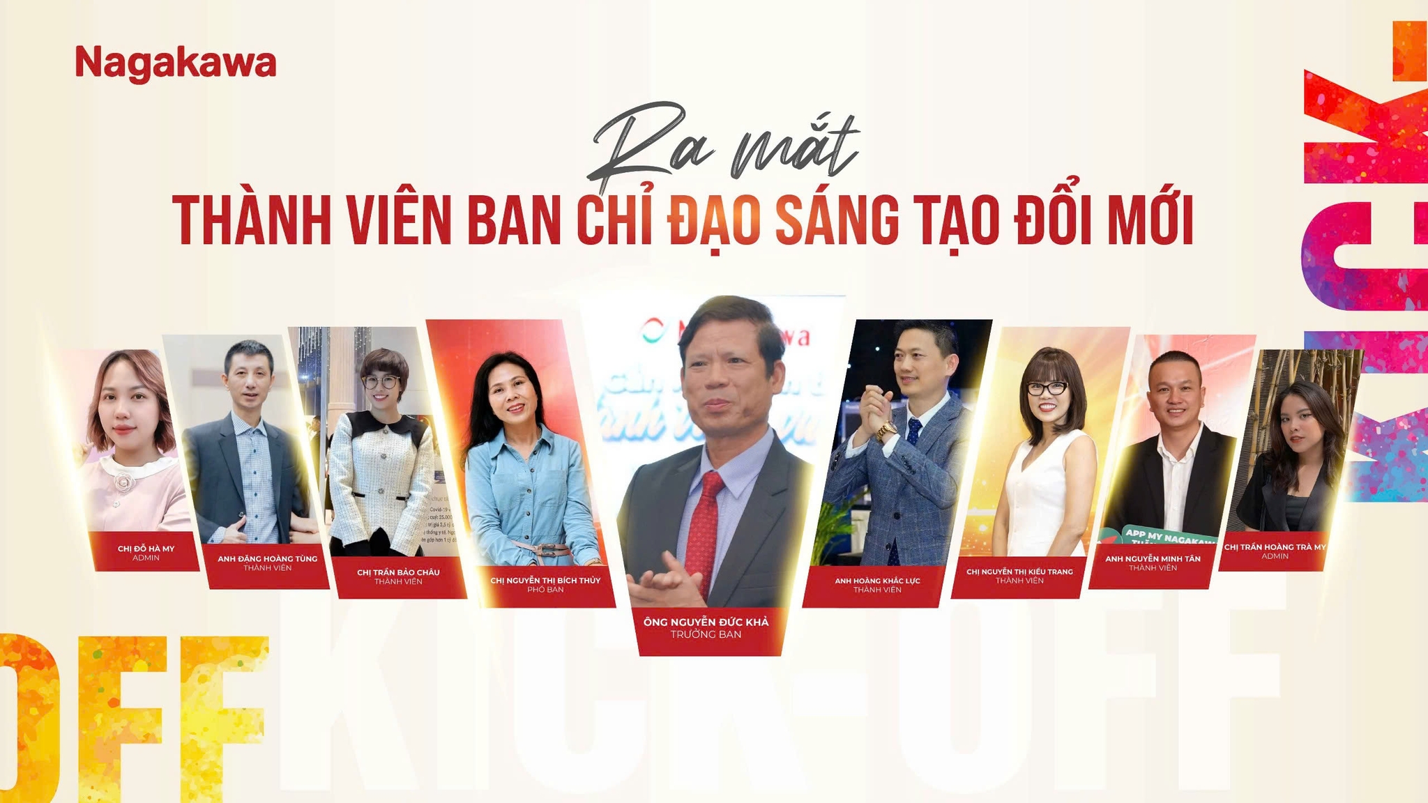 NAGAKAWA KHỞI ĐỘNG PHONG TRÀO ĐỔI MỚI SÁNG TẠO, VINH DANH NHỮNG Ý TƯỞNG ĐỘT PHÁ