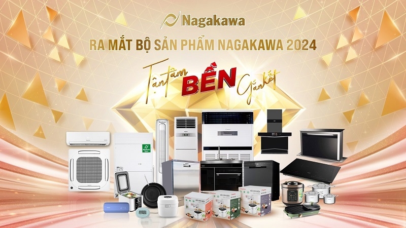 ẤN ĐỊNH NGÀY RA MẮT BỘ SẢN PHẨM NAGAKAWA 2024 