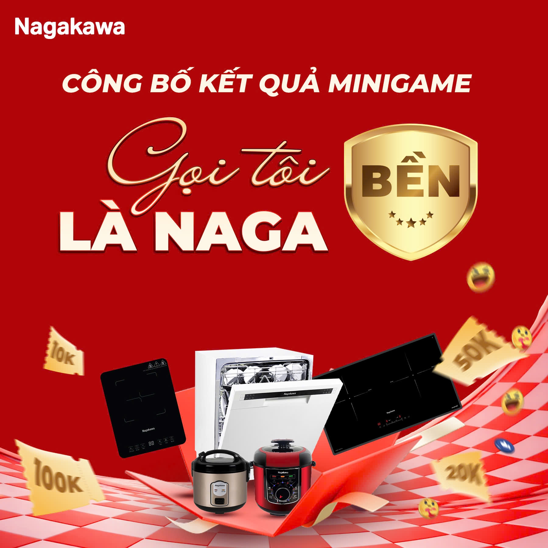 MINIGAME GỌI TÔI LÀ NAGA KHÉP LẠI: HÀNG LOẠT CHỦ NHÂN MAY MẮN ĐÃ LỘ DIỆN