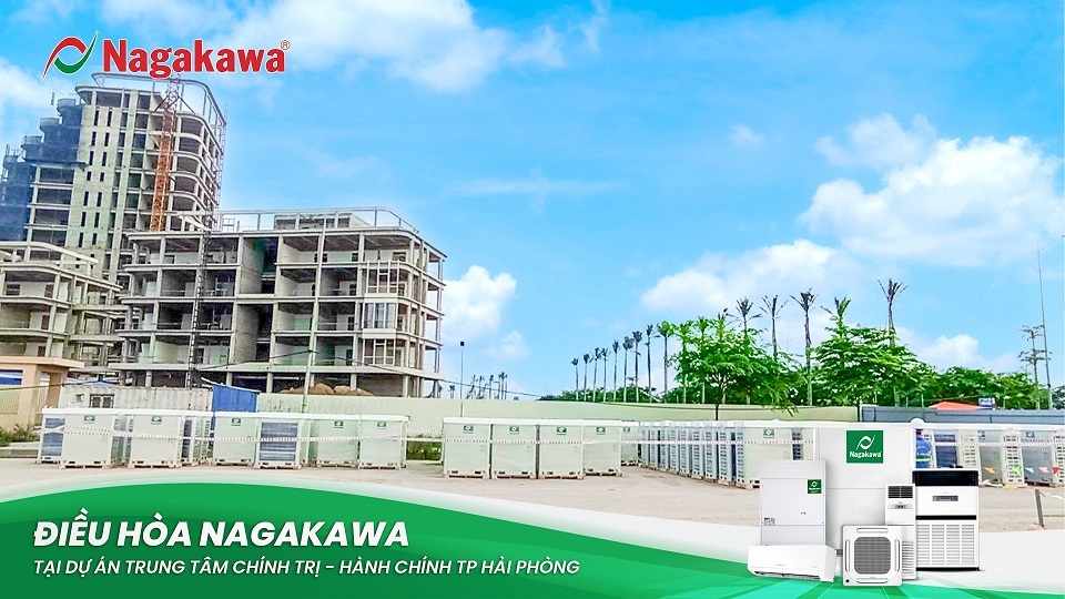 NAGAKAWA TỰ HÀO ĐỒNG HÀNH CÙNG DỰ ÁN TRUNG TÂM CHÍNH TRỊ - HÀNH CHÍNH HẢI PHÒNG