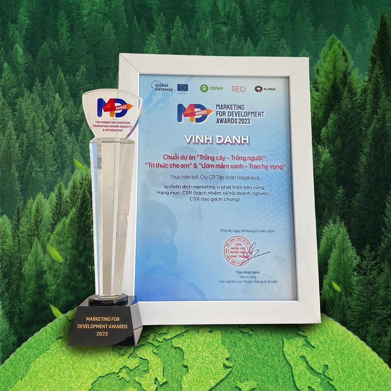 NAGAKAWA VINH DANH TẠI GALA MARKETING FOR DEVELOPMENT 2023