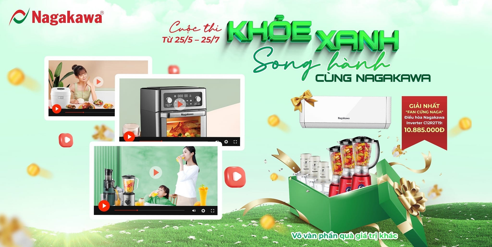 KẾT QUẢ CUỘC THI “KHỎE XANH SONG HÀNH CÙNG NAGAKAWA”
