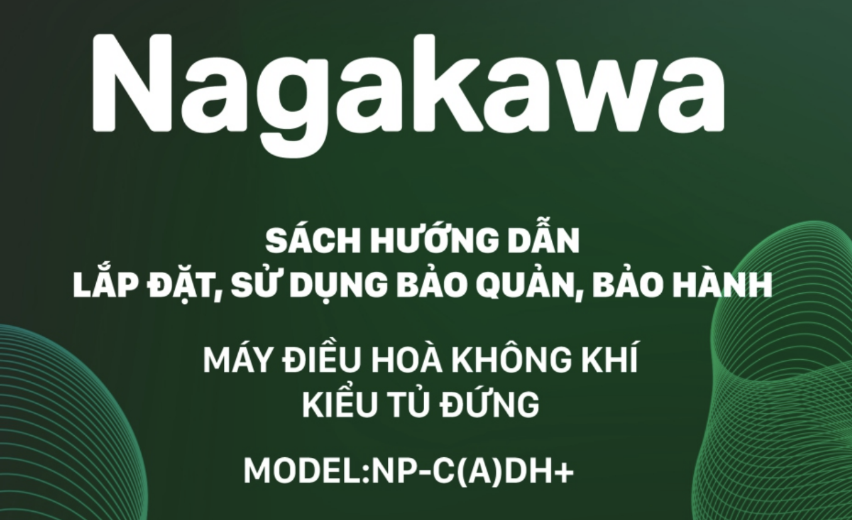 HDSD Điều hoà tủ đứng Nagakawa model NP-C(A)DH+
