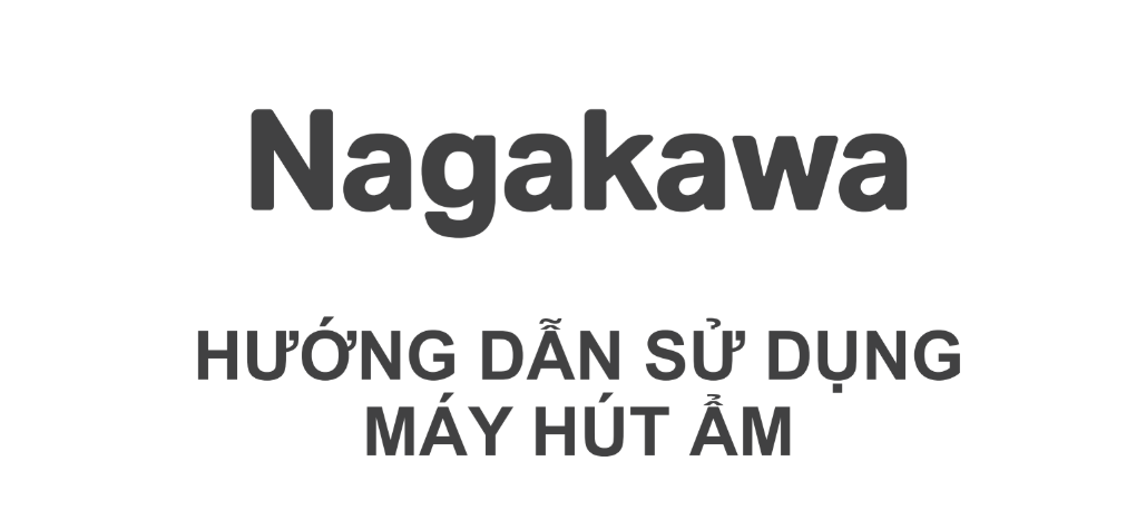 HDSD Máy hút ẩm 10L Nagakawa NAD8555