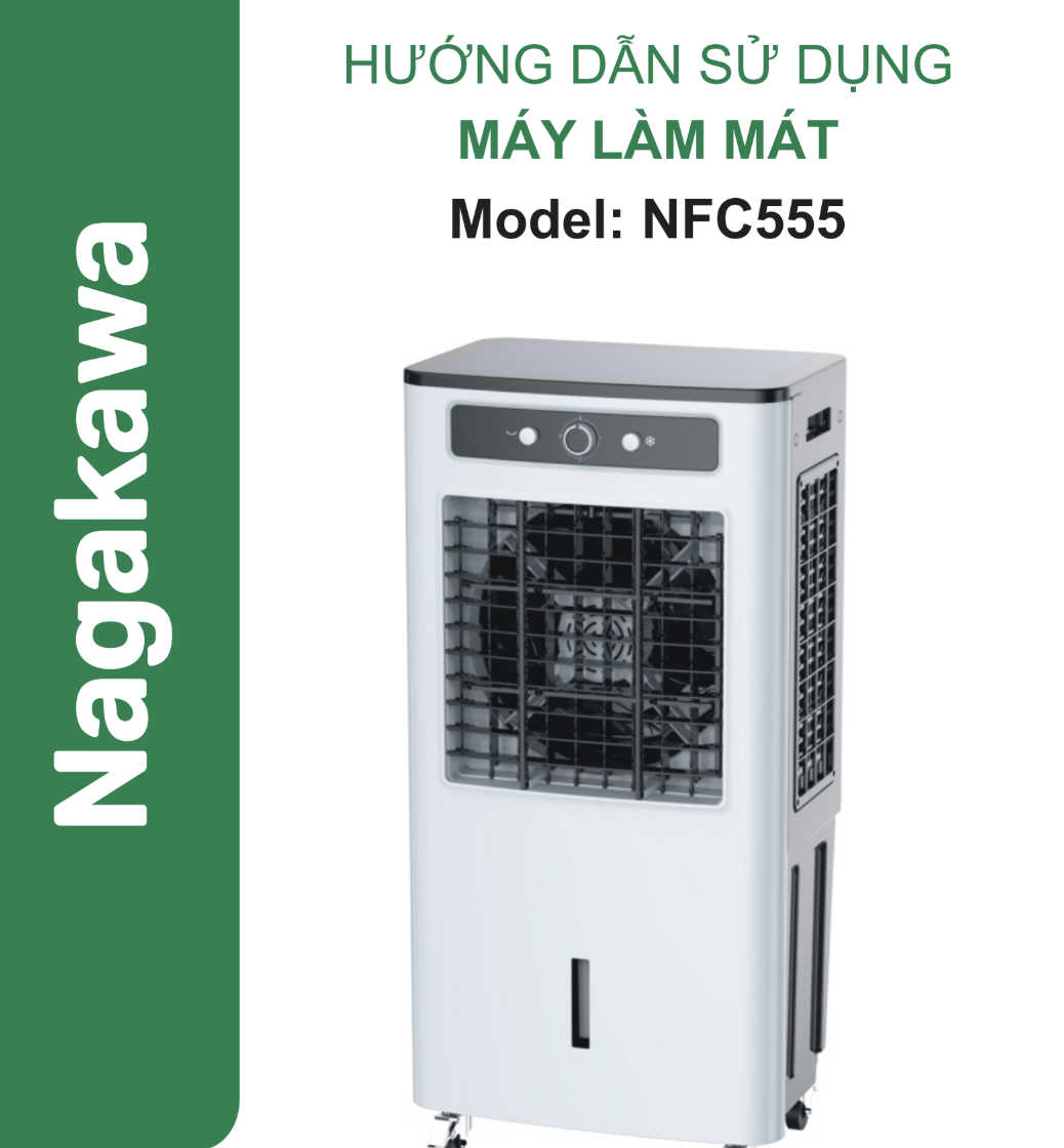 HDSD Máy làm mát Nagakawa NFC555