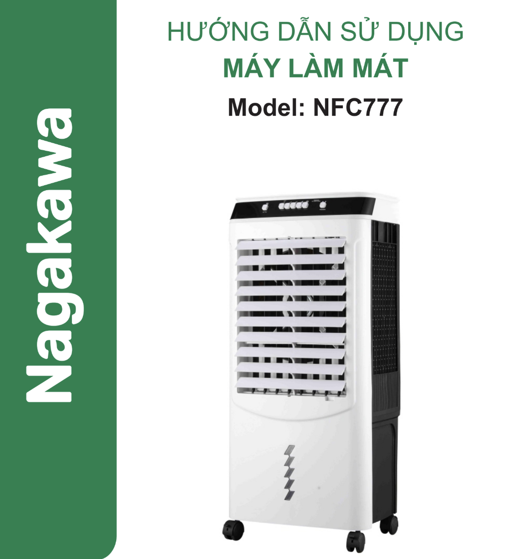 HDSD Máy làm mát Nagakawa NFC777