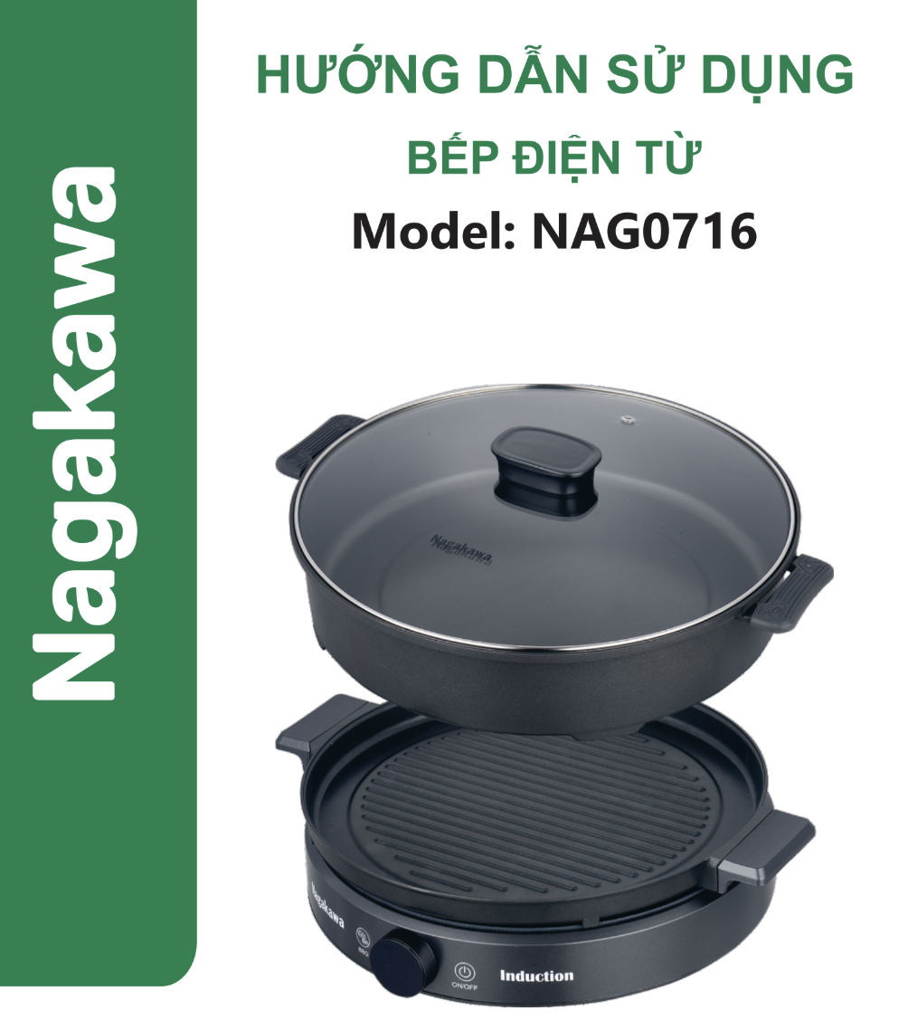 HDSD Bếp điện từ Nagakawa NAG0716
