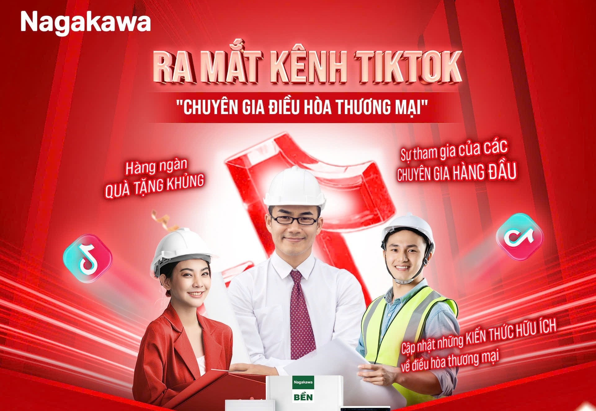 CHÍNH THỨC RA MẮT KÊNH TIK TOK “CHUYÊN GIA ĐIỀU HÒA THƯƠNG MẠI”