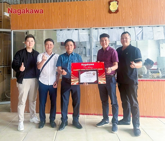 Nagakawa trao quà tri ân Vua tích lũy Quý I.2025 trên toàn quốc 