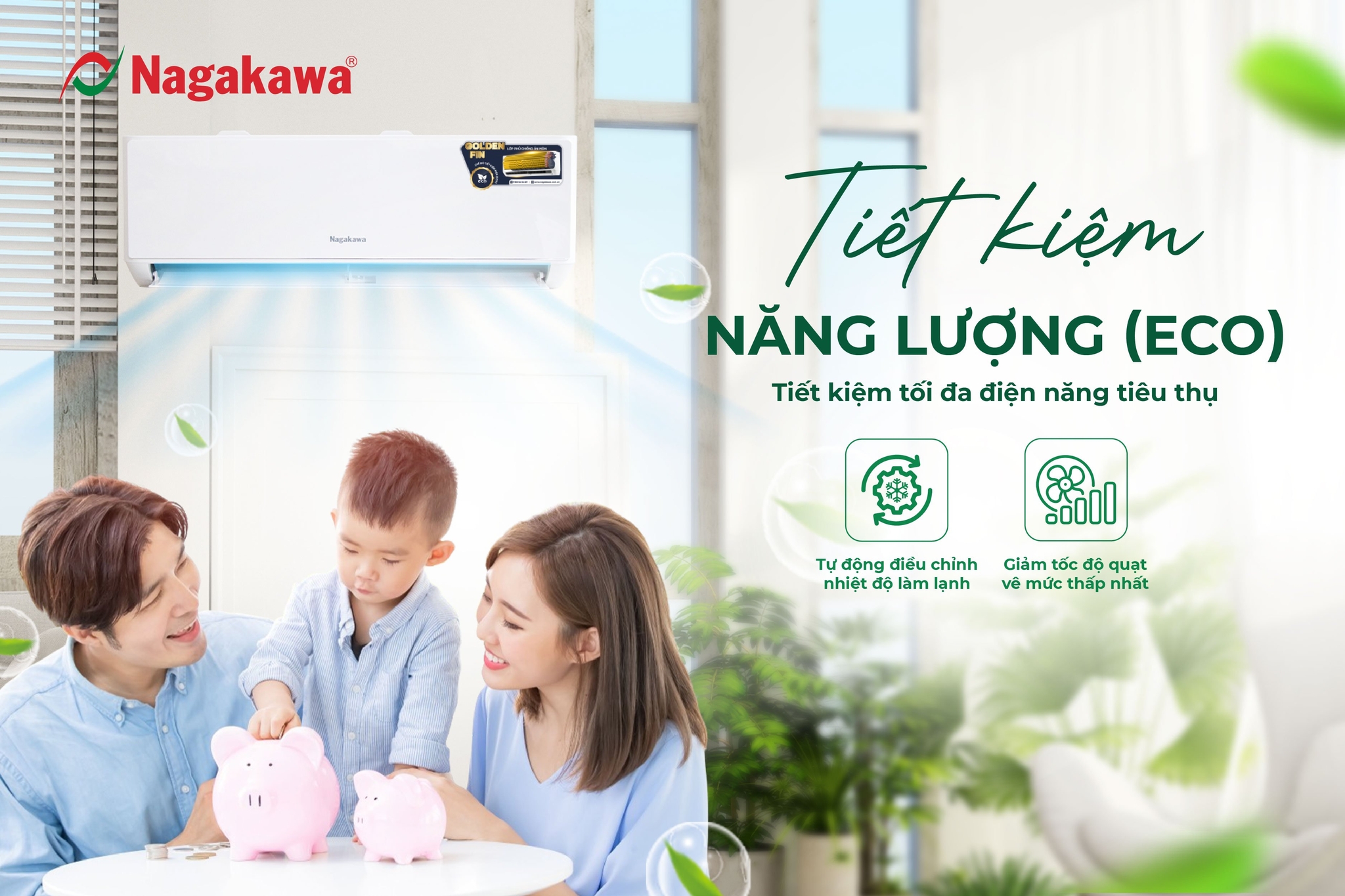 Cùng khám phá điều hoà Nagakawa 12000 BTU/h 1 chiều NS-C12R2T30 2023